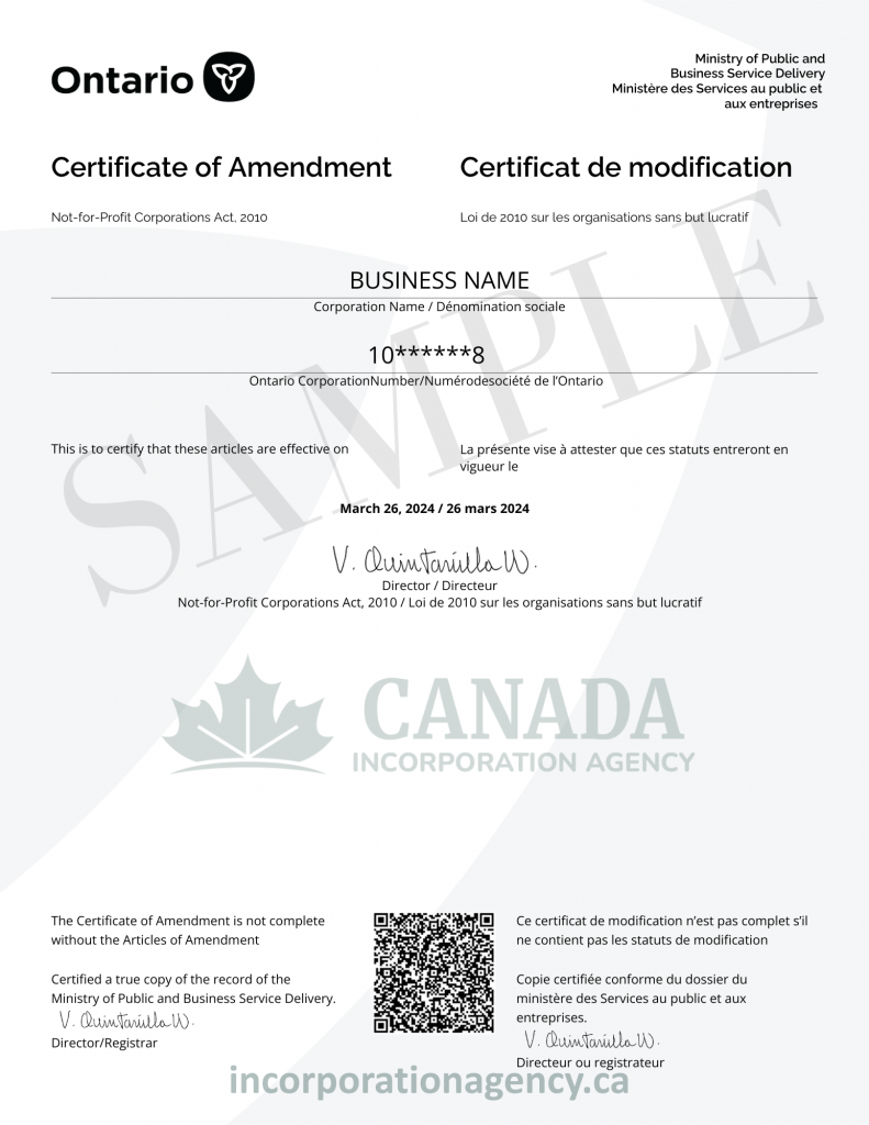 FILE ARTICLES OF AMENDMENT
